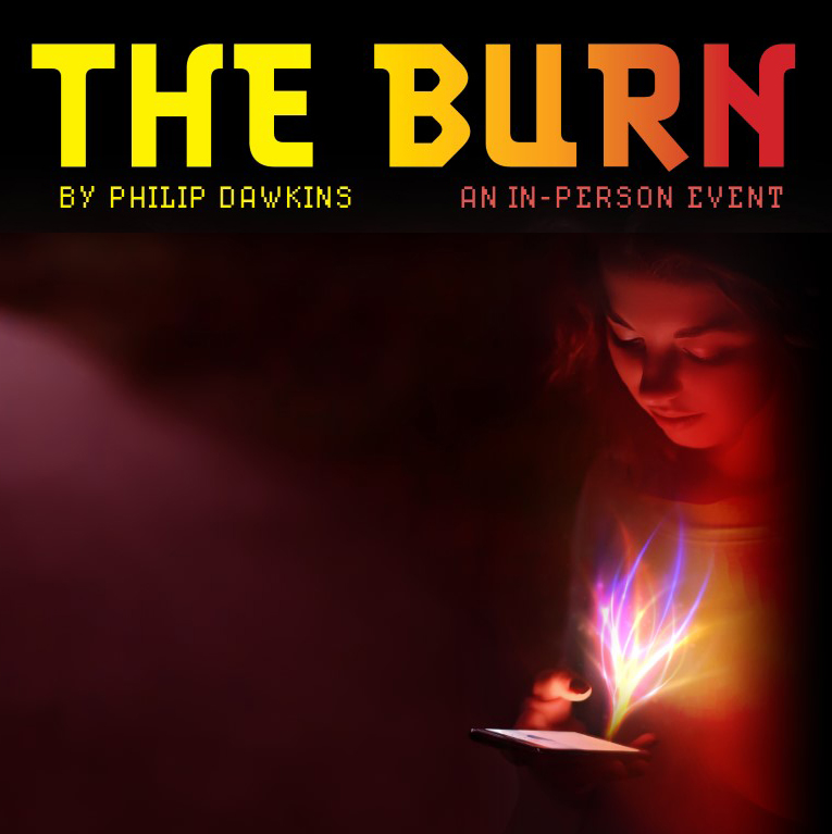 Burn网站艺术广告