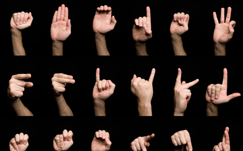 Sign Language Alphabet Image