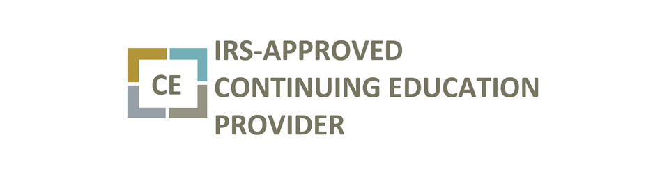 IRS Approved Continuing Education Provider logo
